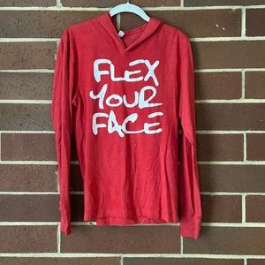 Flex Your Flex long sleeve with hood